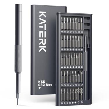 Imagem de Katerk Conjunto de chaves de fenda, conjunto de chaves de fenda de precisão 42 em 1