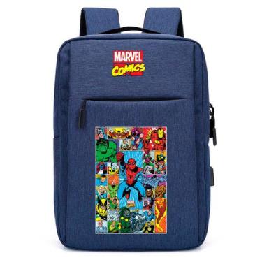 Imagem de Mochila Escolar Infantil Estampa DTF Diversas Super Herois Mv Com Entr