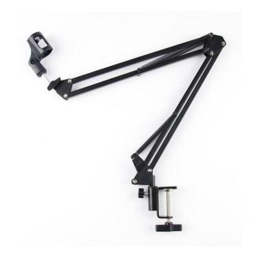 Imagem de Braço Suporte Pedestal De Mesa Articulado Para Microfones