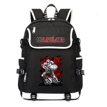 Imagem de Mochila escolar infantil Goblins Slayers 37x16x45cm Poliéster