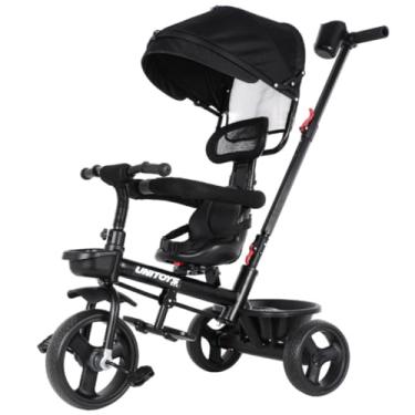 Imagem de Triciclo Com Empurrador Confort Preto