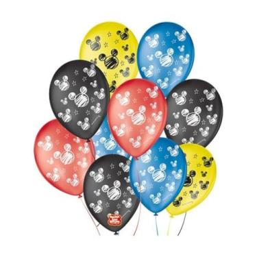 Imagem de Kit 8X Balão São Roque Temas 25 Unidades para Decoração de Festas