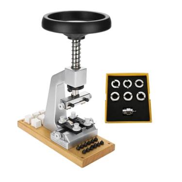 Imagem de Luqeeg Kit Removedor de Caixa de Relógio de Bancada Com 6 Matrizes e Suporte de Caixa Ajustável, Perfeito para Relógios Oyster à Prova D'água, para Colecionadores de e Entusiastas de DIY
