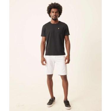 Imagem de Bermuda Masculina Sarja Bolsos-13095 - JEZZIAN, 40, Branco