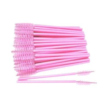 Imagem de Escovas Para Sobrancelhas E Cílios Em Lote, Aplicadores De Máscara, 50