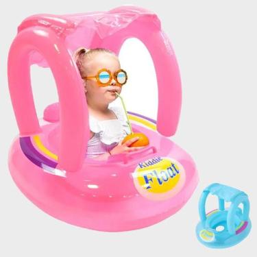 Imagem de Boia Bebê Cobertura Menina Fralda Infantil Inflável Proteção - Lirena 