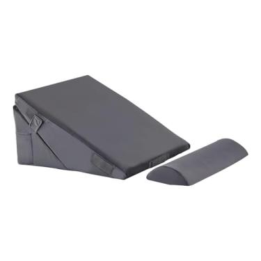 Imagem de Travesseiro Em Forma De Cunha Para Dormir,Travesseiro Em Cunha Com Inclinação Ergonómica Ajustável | Almofada Com Alívio De Refluxo,Para Uso Doméstico Para Idosos Recuperação Para Sono E Leitura