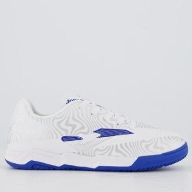 Imagem de Chuteira Joma Evolution Futsal Juvenil Branca-Unissex