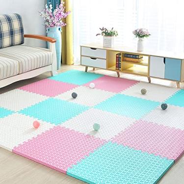 Imagem de Tapete para juntas de canto infantil 60 * 60 * 2,5 * 4 tapete de piso para prevenção de arranhões Tapete de almofada (cor 14 30 * 30 * 2,5 * 32)