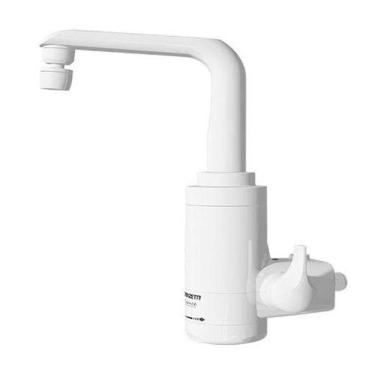 Imagem de Torneira Eletrônica Essence Parede Branca 127v - Comando Eletrônico E Bica Móvel