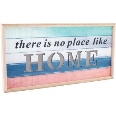 Imagem de Afago Placa Decorativa 21X41X3Cm Mdf Color Com Led