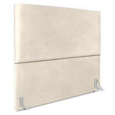 Imagem de Cabeceira Queen 160 Cm Com Frame Luna Corino Artte Bege