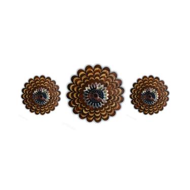 Imagem de Kit 3 Peças Mandala Decorativa Ambiente Sala Quarto