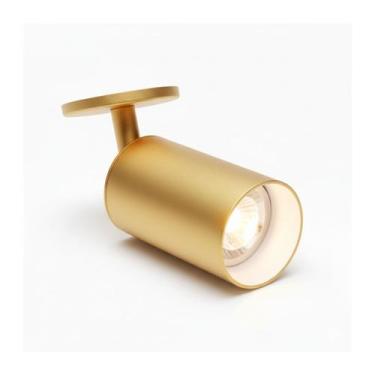 Imagem de Spot tubo sobrepor mr16 dourado - DITAL ILUMINAO