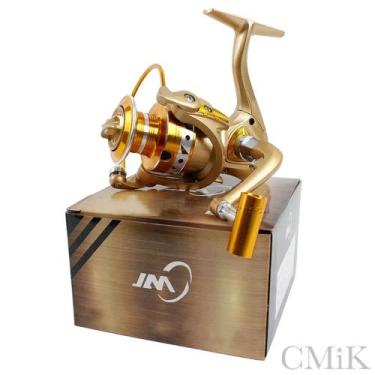 Imagem de Molinete Pesca JM 7000 Corpo Grafite Alta Força - CMI