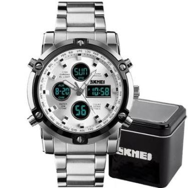 Imagem de Relógio Masculino Skmei 1389 Á Prova D'água 30m Digital Esportivo Luxo-Masculino