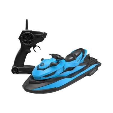 Imagem de Mini Jet Ski RC Para Crianças, Barco Elétrico De Controle Remoto 24G, 