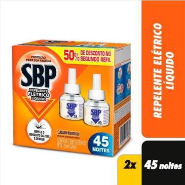 Imagem de Inseticida Elétrico SBP Led Refil 35ml - Embalagem com 2 Unidades, 2