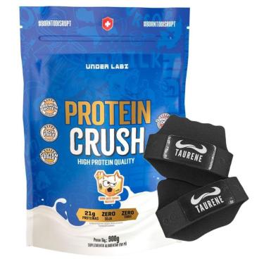 Imagem de Whey Protein Crush Caramel Macchiato 900g Luva - Under Labz-Unissex