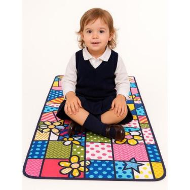 Imagem de Esteira Escolar Infantil Impermeável 150x70cm para Atividades e Recrea