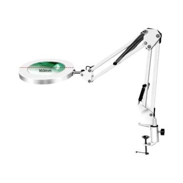 Imagem de Lupa USB Potente 8X 10X Com LED De 3 Cores E 72 LEDs Para Soldagem, Re