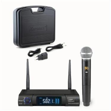 Imagem de Microfone Sem Fio Karsect Ks248Sm Single Homologado Uhf