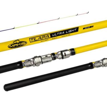 Imagem de Vara Tilápia Makis 2,10m 30lbs Ultra Leve para Pesca de Tilápia e Piau
