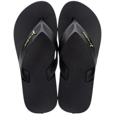 Imagem de Chinelo Masculino de Dedo Facil Calce Conforto Street Rider, Preto, Pr