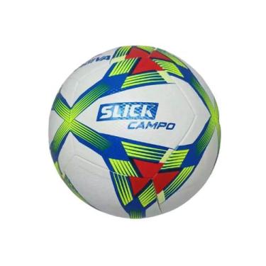 Imagem de Bola kagiva slick oficial campo alta durabilidade, Verde neon, Azul, V