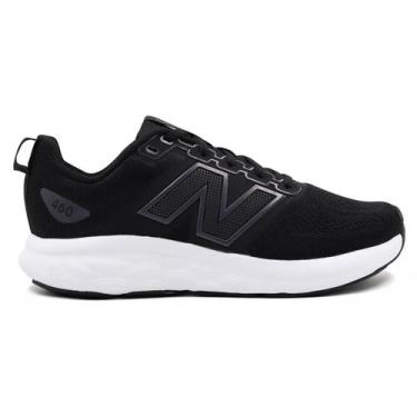 Imagem de Tênis New Balance 460 V4 Masculino, Preto, Branco, 42
