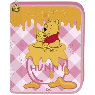 Imagem de Fichário ursinho pooh grande com ziper - DAC