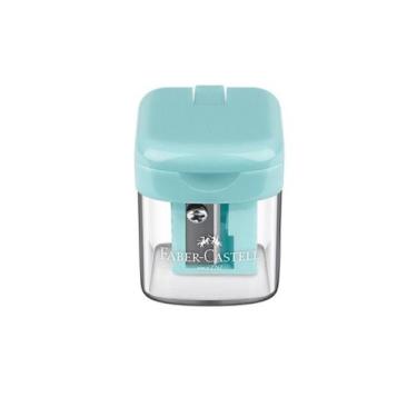 Imagem de Apontador Faber Castell Minibox Com Depósito, Verde