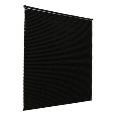 Imagem de Persiana Para Quarto Cozinha E Sala Preta 120x130cm - Atlas