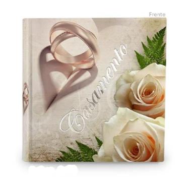 Imagem de Álbum de Fotos Casamento 60 fotos 20x30 Design 448