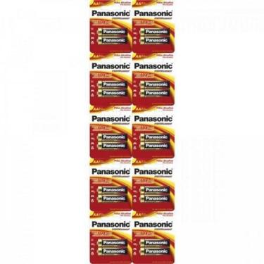 Imagem de Pilha Alcalina Aa 1,5V Lr6-2Bt480 Panasonic (Blister 20 Uni)