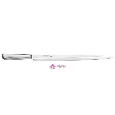 Imagem de Faca Yanagiba Tramontina Sushi Diamond com Lâmina e Cabo em Aço Inox 13" Tramontina