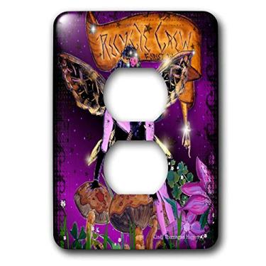 Imagem de 3dRose Lsp_4896_6 Pinky Ornery Fairy 2 Plug Outlet Cover