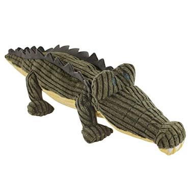 Imagem de Luvable Friends Brinquedos para Pet, Brinquedo para cães de pelúcia com corda, crocodilo, tamanho único