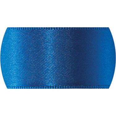 Imagem de FITA CETIM SIMPLES CF005 22 mm COR 214 AZUL ROYAL Peça 10 metros