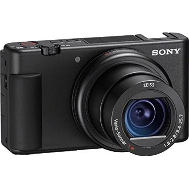 Imagem de Câmera Sony ZV-1 para criadores de conteúdo, Vlogging e YouTube com tela flip e microfone