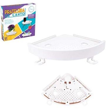 Imagem de Prateleira De Canto Com Fixador De Pressão Art House