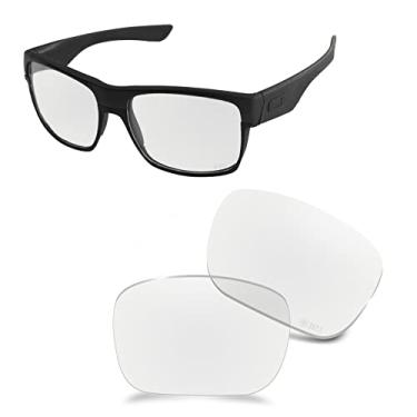 Imagem de AOZAN Lentes de reposição ANSI Z87.1 para óculos de sol Oakley TwoFace OO9189 - HI-DEF transparente