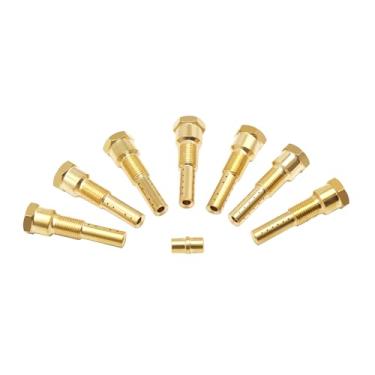 Imagem de ZSDTRP Kit de jato de injeção de tubo de emulsão de carburador para CV-K PW-K PW-M PE26/28 FCR PD Sta-ge Substituição de caranguejo deslizante plano Melhor desempenho do motor e economia de