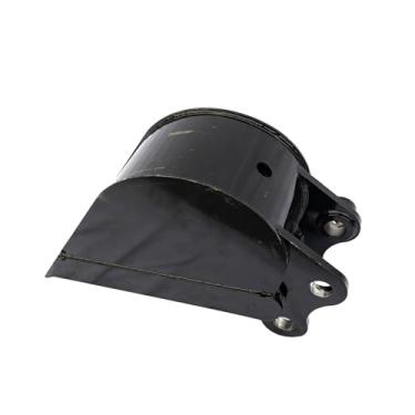 Imagem de Mini balde de escavadeira sem dentes, acessório de retroescavadeira de dente plano, baldes de escavadeira pequenos, para escavadeiras, vão: 90 mm/3,5 polegadas, diâmetro do orifício: 25 mm/1 polegada,