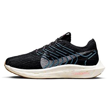 Imagem de Nike T nis de corrida feminino Pegasus Turbo, Preto/Branco/Antracite/Aqua, 8