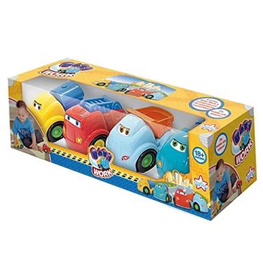 Imagem de Baby Work com 4 Caminhões, Big Star, 572-BW