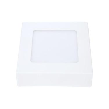 Imagem de Painel Led Avant Quadrado Sobrepor 6W 4000k Bivolt Branco