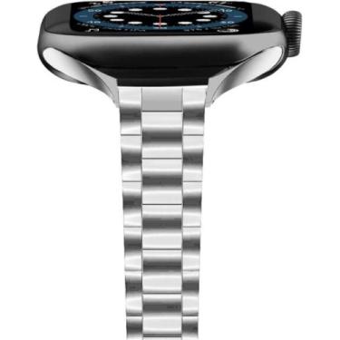 Imagem de Pulseira Elos Clássica Slim Compatível com Apple Watch - Baú do Viking