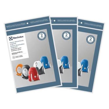 Imagem de Kit c/ 9 Sacos Originais p/ Aspiradores Electrolux: NEO, LISTO e PET L