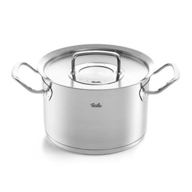 Imagem de Fissler Panela Original Profi Collection/Aço Inoxidável (Ø 20 cm, 3,9L) Panelas com Tampa de Metal, Escala Interna - Indução